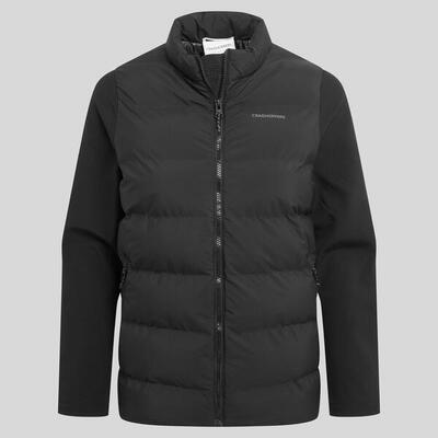 Craghoppers - Seathwaite Hybrid Jacke - Damen Steppjacke. schwarz