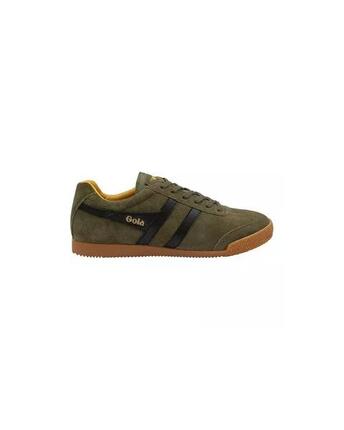 Baskets Homme Baskets Gola HARRIER SUEDE Vert Vert Gola