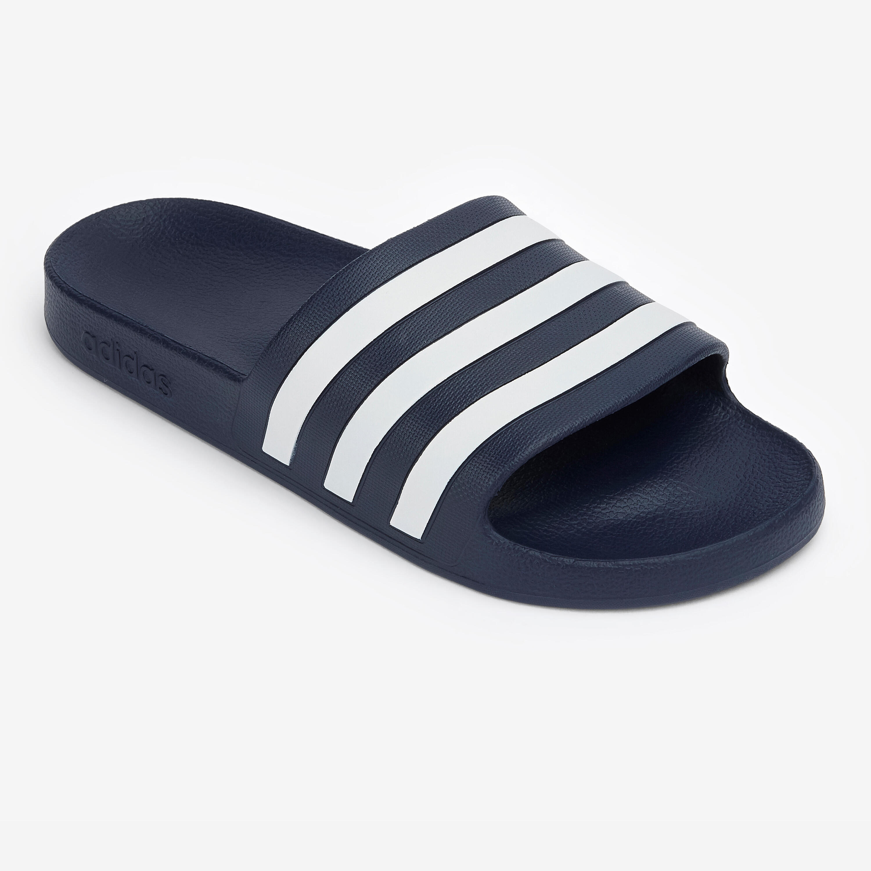 ADIDAS Tweedehands - Badslippers voor zwembad Adilette Aqua blauw wit - REDELIJK