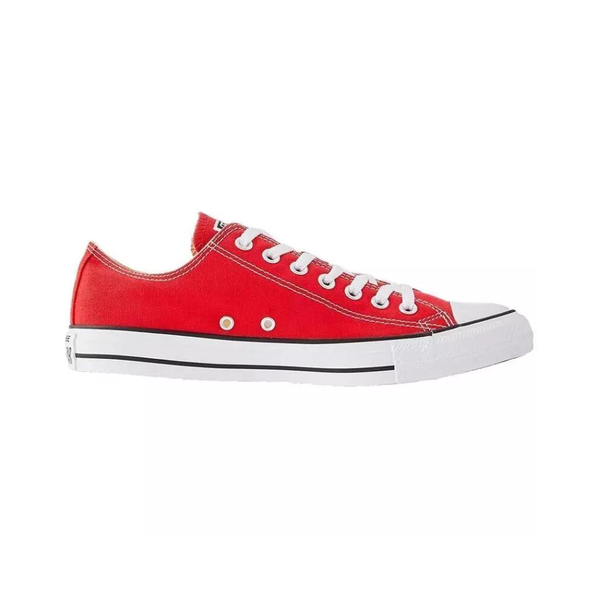 Converse - Baskets Femme Baskets Converse All Star Ox Rouge Rouge Converse - Chaussures De Sport - Rouge - Decathlon