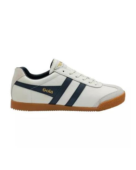Homme HARRIER LEATHER Gola AE-LEATHER OFF WHITE/NAVY CMB426 Blanc Gola