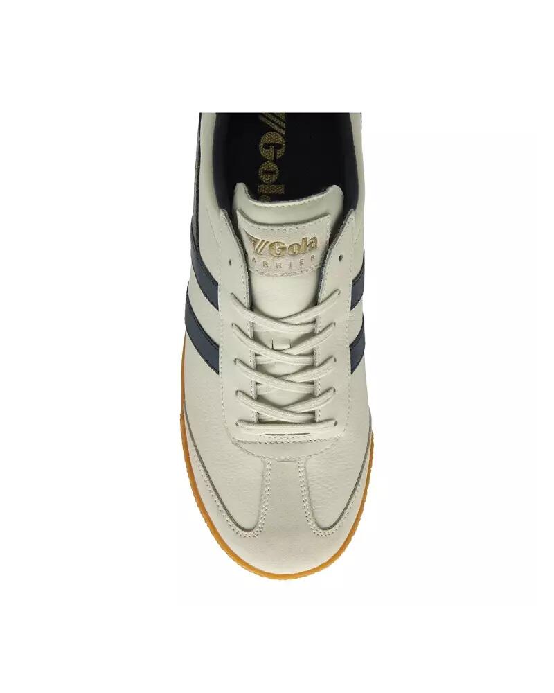 Homme HARRIER LEATHER Gola AE-LEATHER OFF WHITE/NAVY CMB426 Blanc Gola 4/5