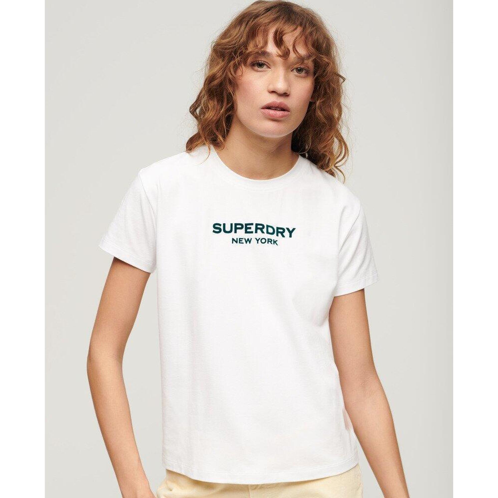 Superdry - T-shirt Graphique De Luxe Pour Le Sport - T-shirt Manches Courtes - Blanc - Decathlon