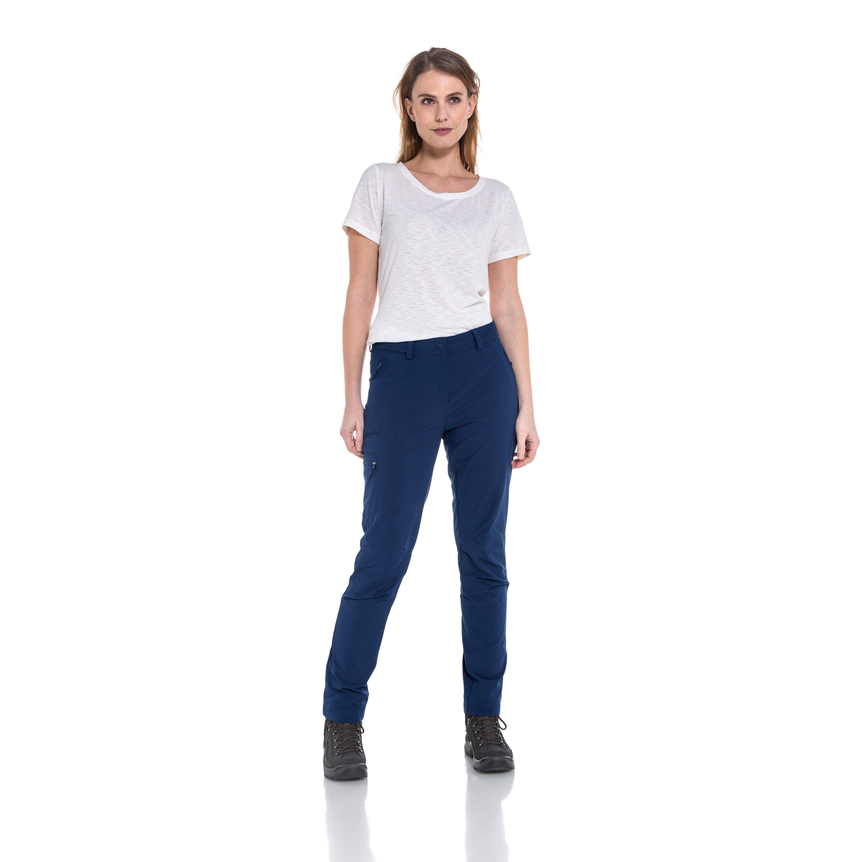 Wanderhose Ascona Pants Wandern/Outdoor/Trekking Damen, Herren dress blues Ohne 2/4