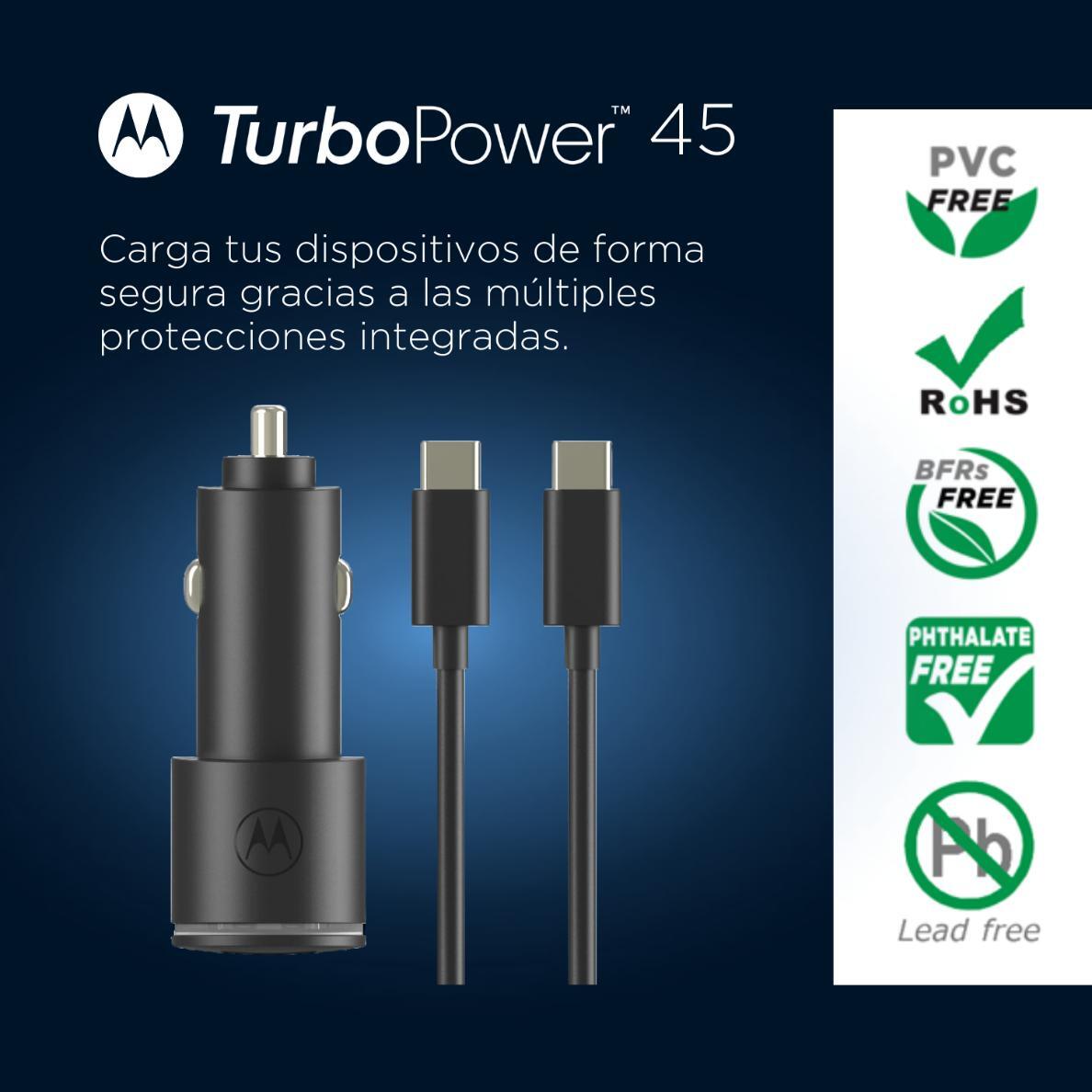 Universal Car charger TurboPower 45 W Dual Port USB-PD 6/7