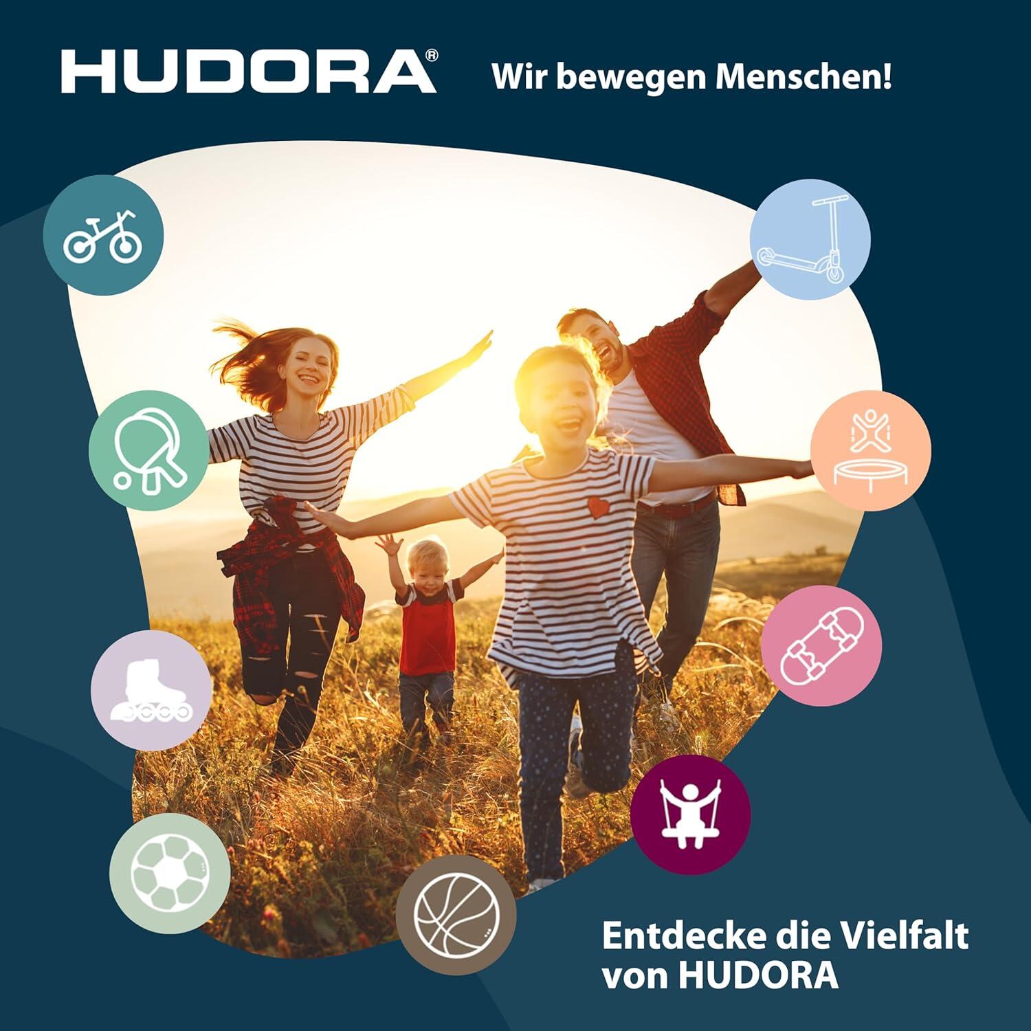HUDORA Turnreck Fabian höhenverstellbar 71–150 cm | Kinder Turnstange Garten 6/6