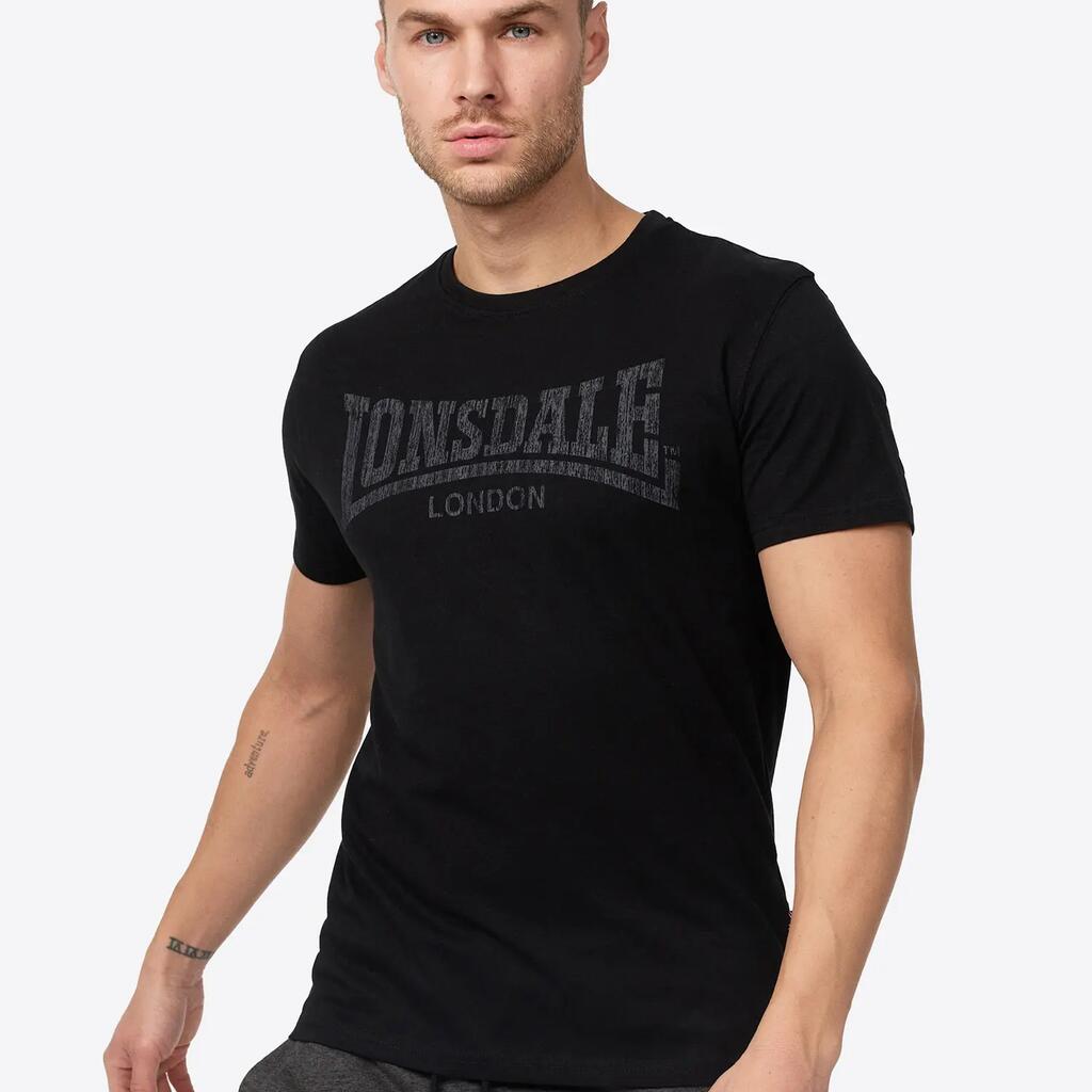T-shirt homme Lonsdale noir