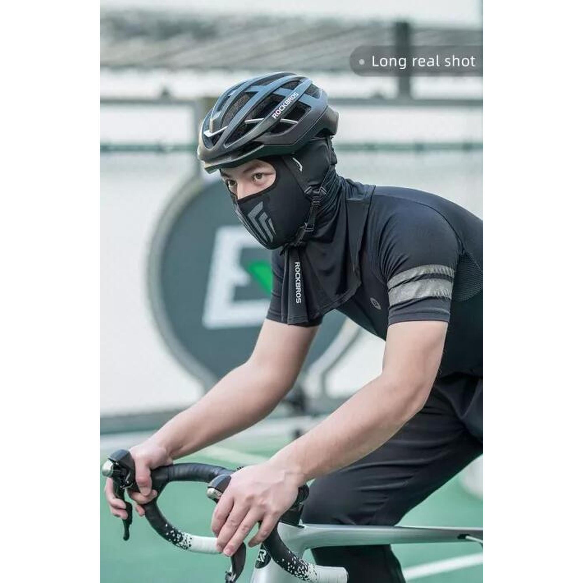 Cagulă adulți material respirabil Mătase Glaciată, negru