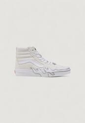 baskets UA SK8-Hi Flame FEMME BLANC