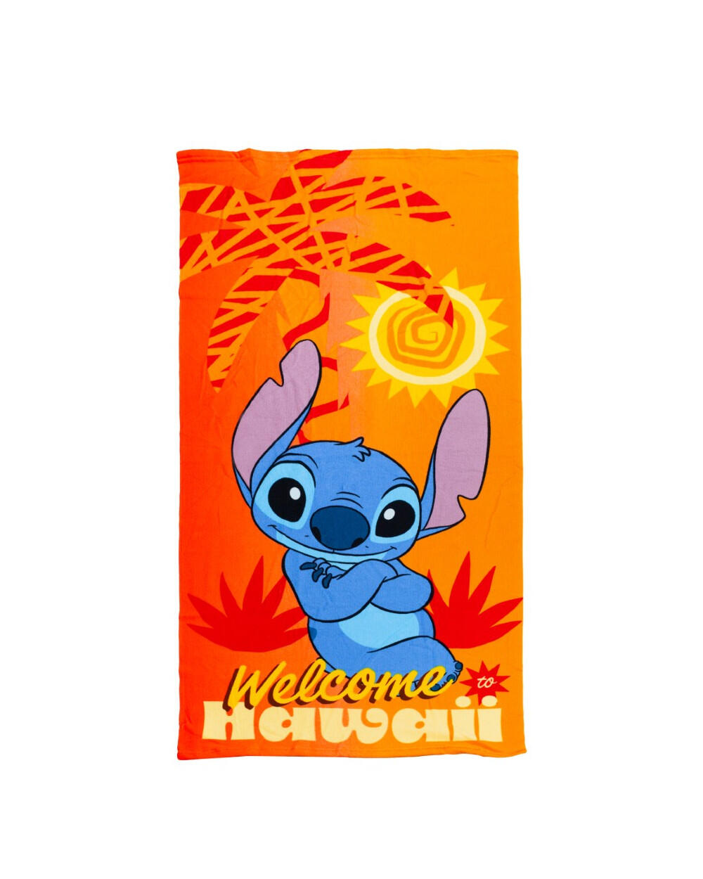 Toalha infantil 70x140cm microfibra ponto disney