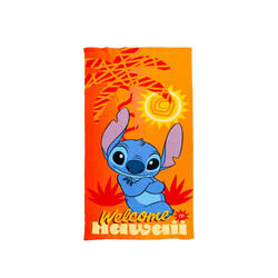 SERVIETTE ENFANT 70X140CM MICROFIBRE DISNEY STITCH
