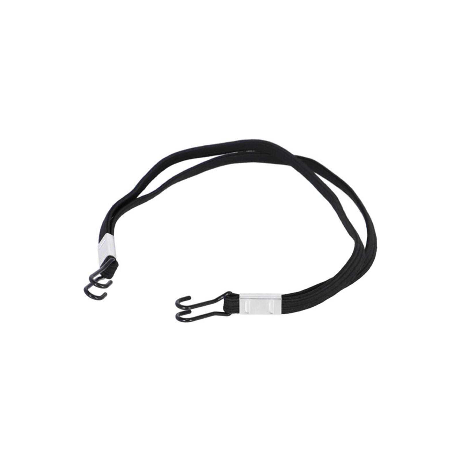 XLC XLC 2-fach Spanngummi mit 2 Haken 10mmx600/800mm, schwarz