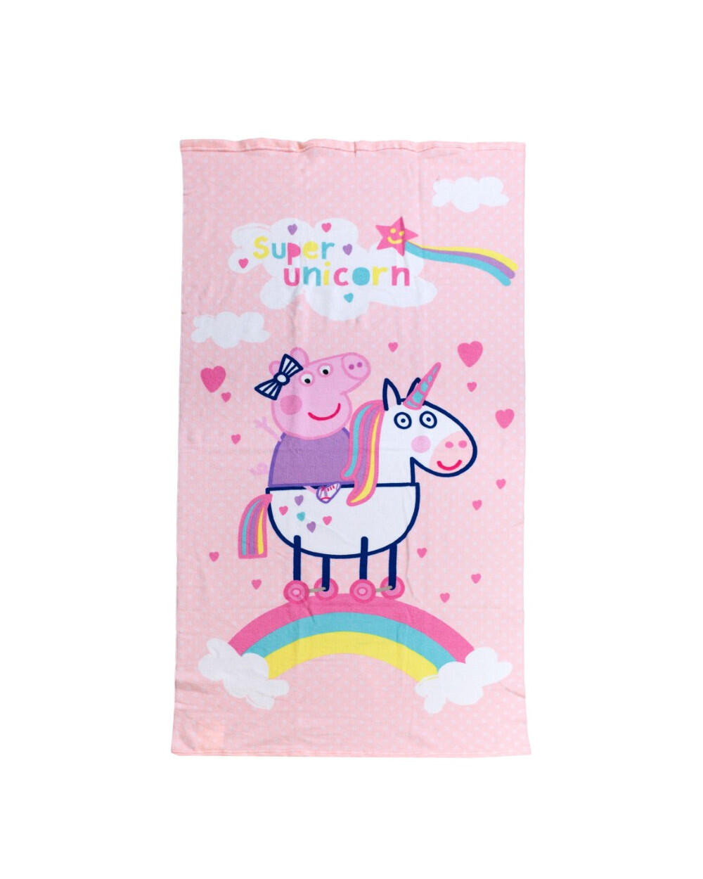 SUN & SURF TOALHA INFANTIL 70X140CM MICROFIBRA PEPPA PIG