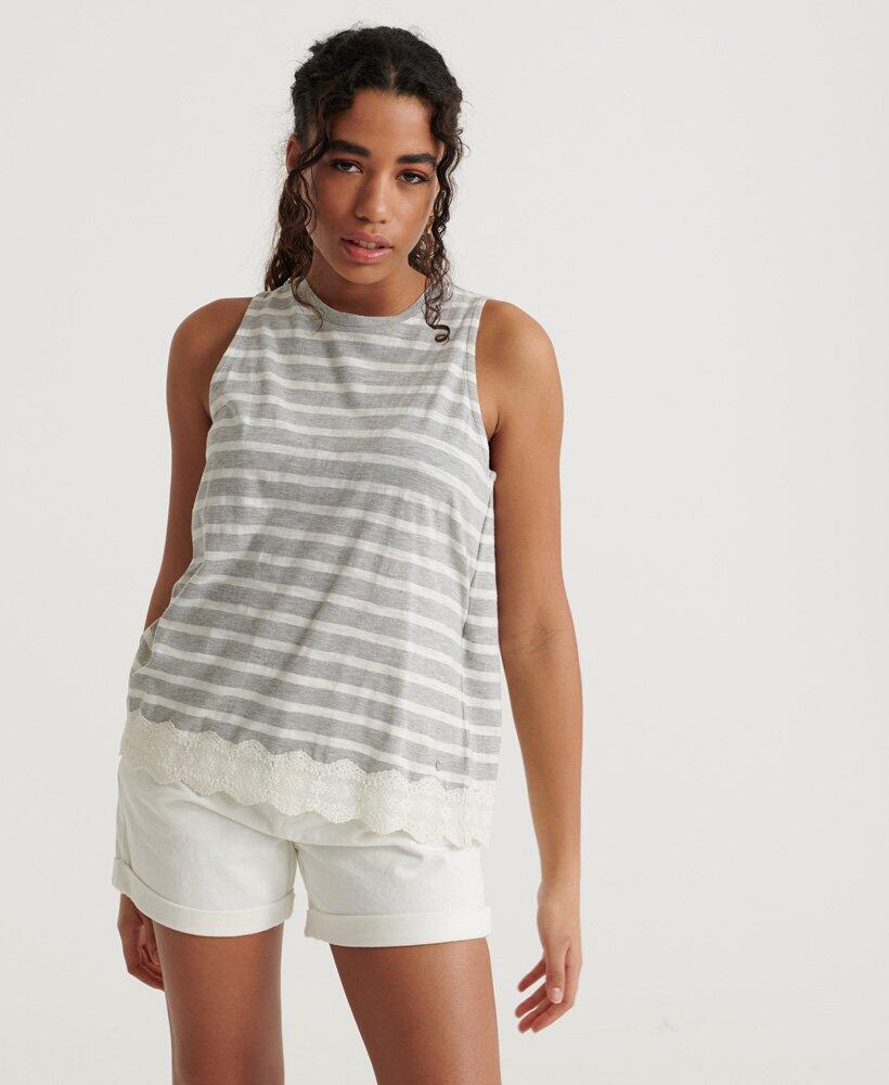 SUPERDRY Spitzenmix Tanktop