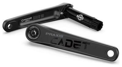 Praxis cadet aluminium m30 cranks zwart