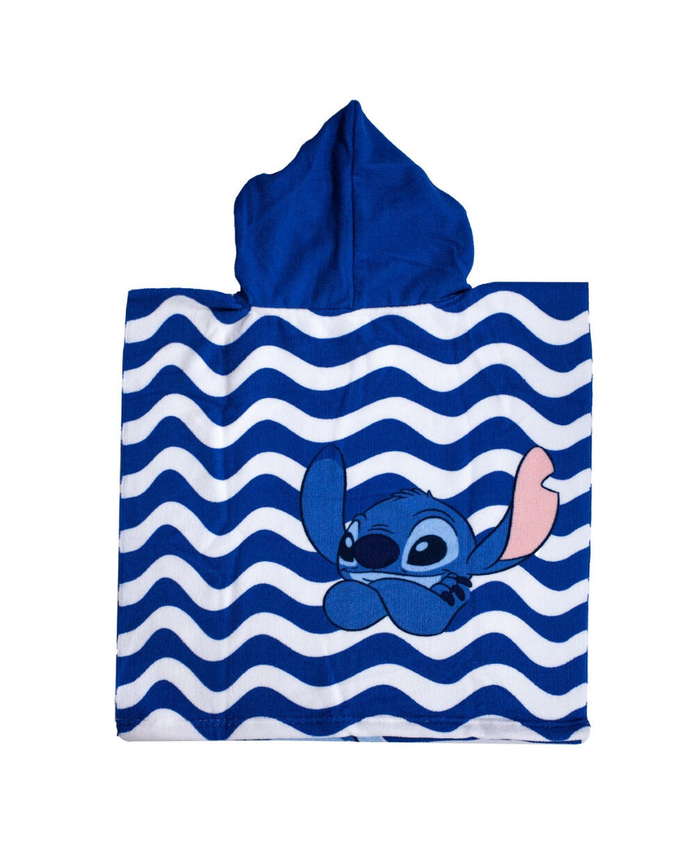 PONCHO ENFANT 50X100CM MICROFIBRE DISNEY STITCH 2/4