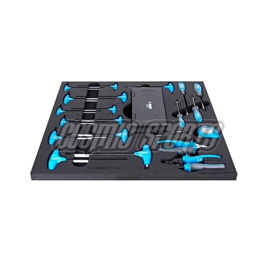 Unior Werkzeugset im SOS-Modul 1 für 2600A und 2600C SET1-2600AC 2022 A, blue