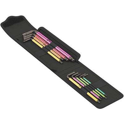 Wygięty klucz imbusowy do rowerowych śrub z gniazdem sześciokątnym Wera 4