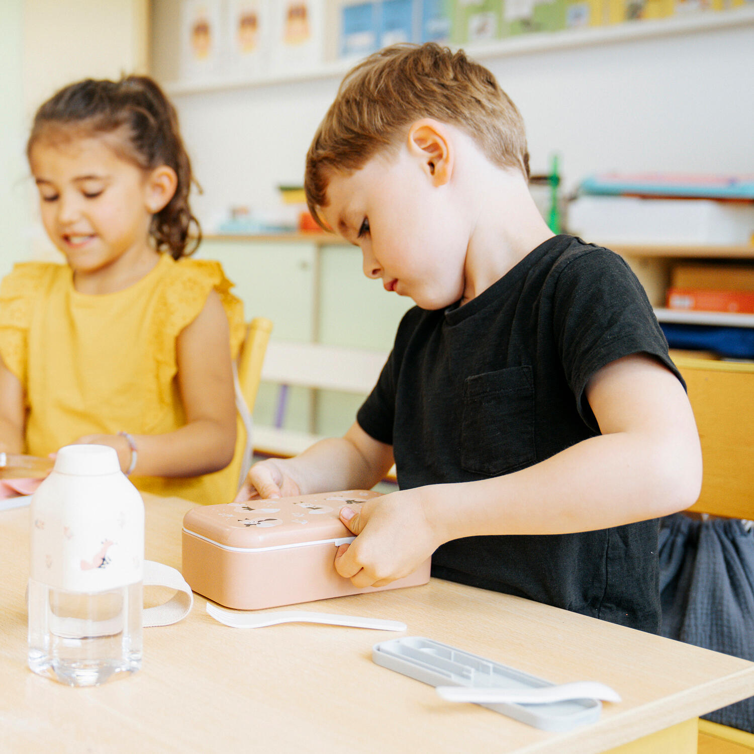 Portapranzo 500ml |Bambini |Scuola, picnic |Made in France |Foodie 5/6