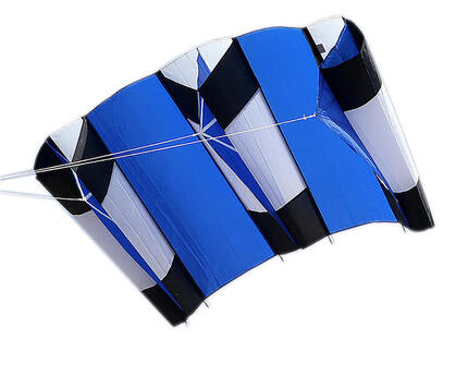 Einleiner Drachen Wolkensturmer Parasled 1.8 160173 Blau 180 x 104 cm