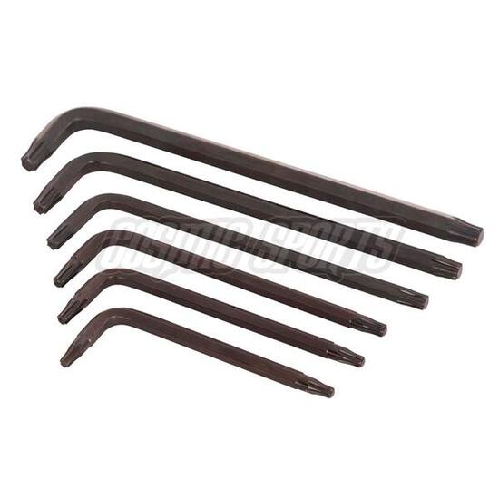 Unior 220/7TXN-SET Stiftschlüssel mit Tamper-TX-Profi-Set