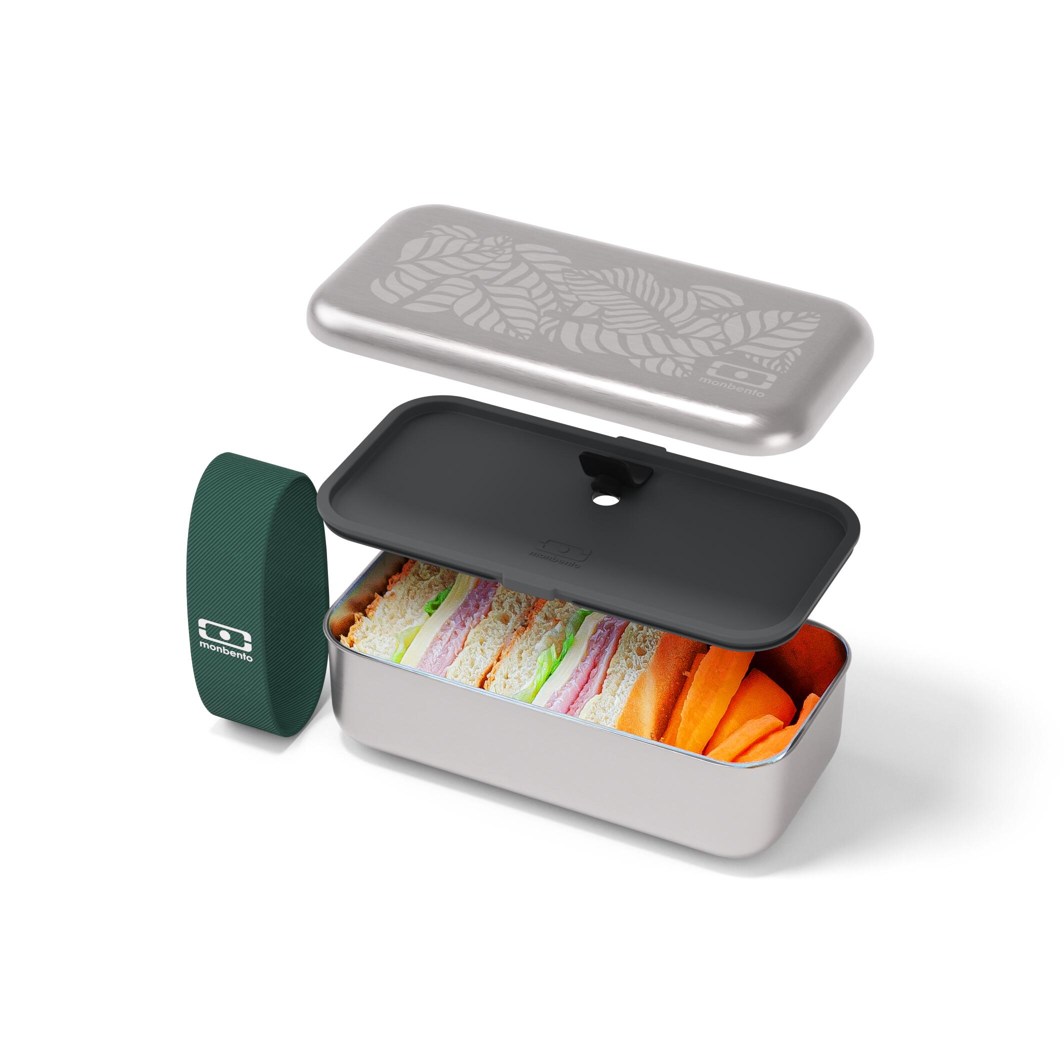 Metall-Lunchbox 700ml|Camping, Wandern|Backofenfest, Mikrowellengeeignet|Sense 4/5