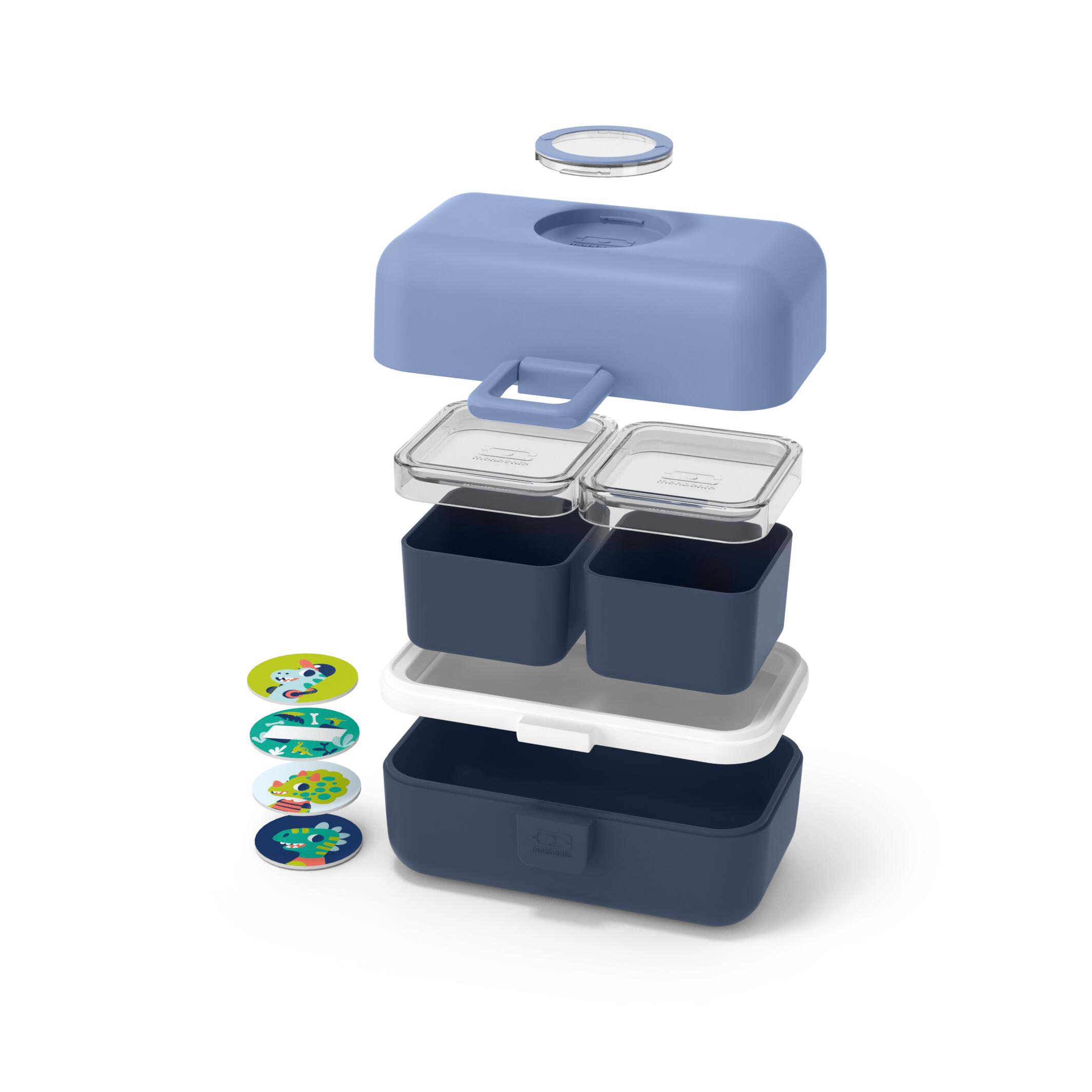 Portapranzo con scomparti 800ml |Bambini |Scuola, picnic |Tresor 3/6