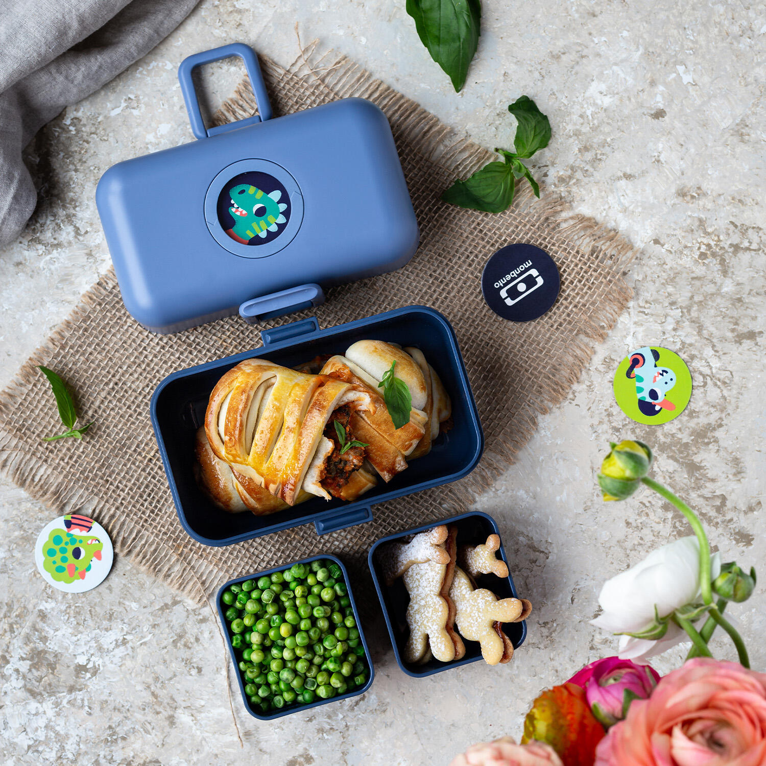 Portapranzo con scomparti 800ml |Bambini |Scuola, picnic |Tresor 6/6