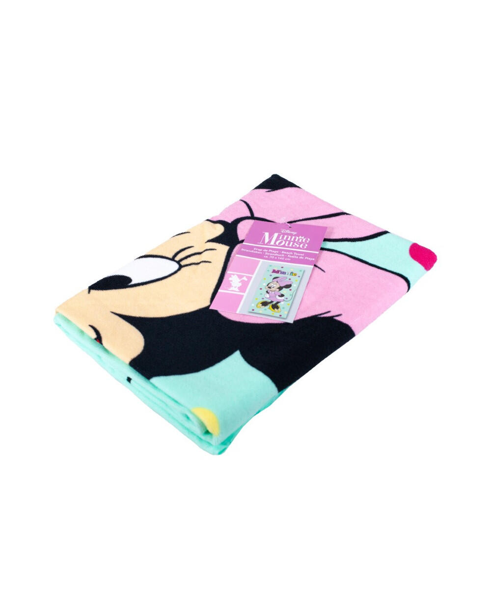 TOALHA INFANTIL 70X140CM MICROFIBRA DISNEY MINNIE MOUSE 2/5