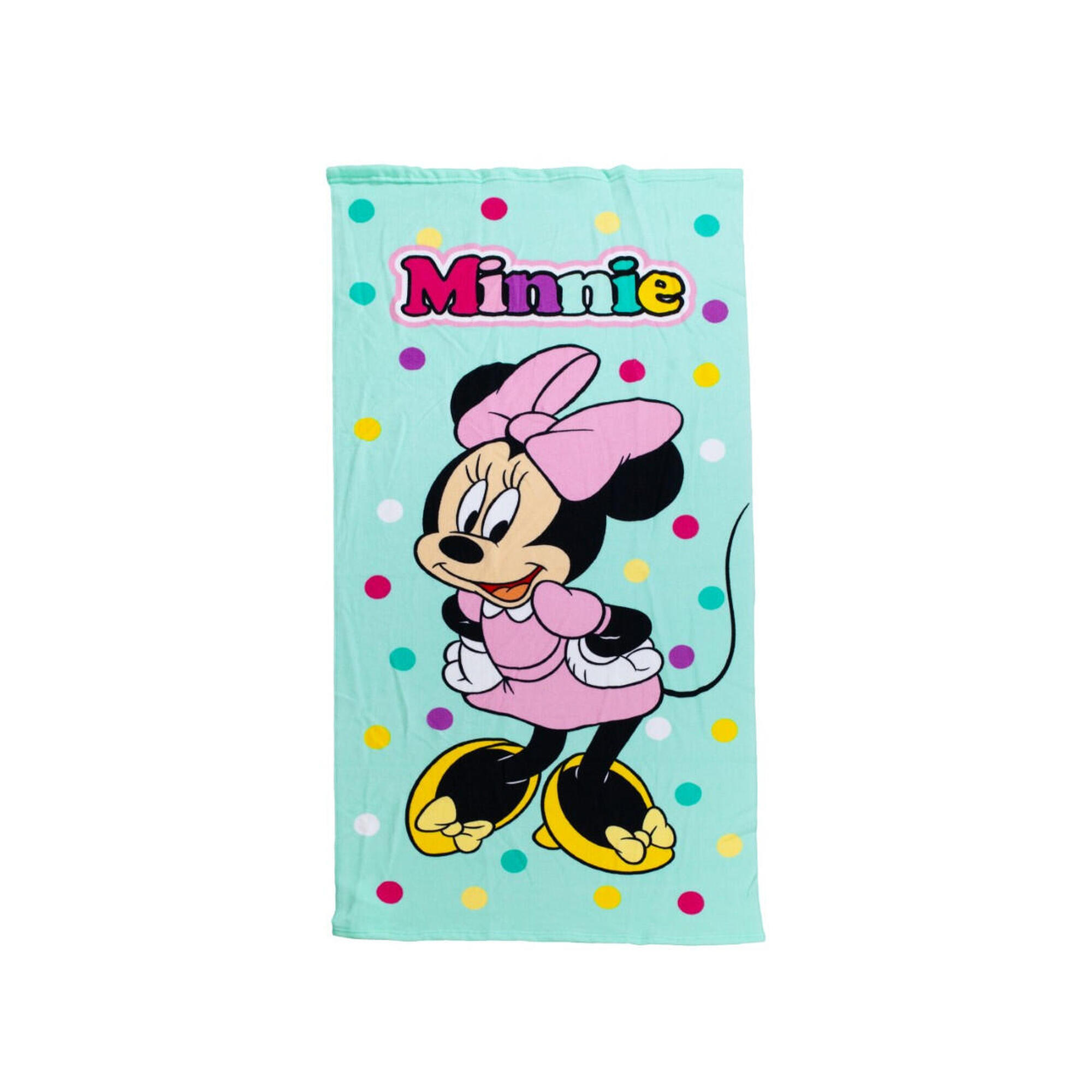 Sun & Surf - Serviette Enfant 70x140cm Microfibre Disney Minnie Mouse - Serviette - Multicolore - Taille Unique - Decathlon