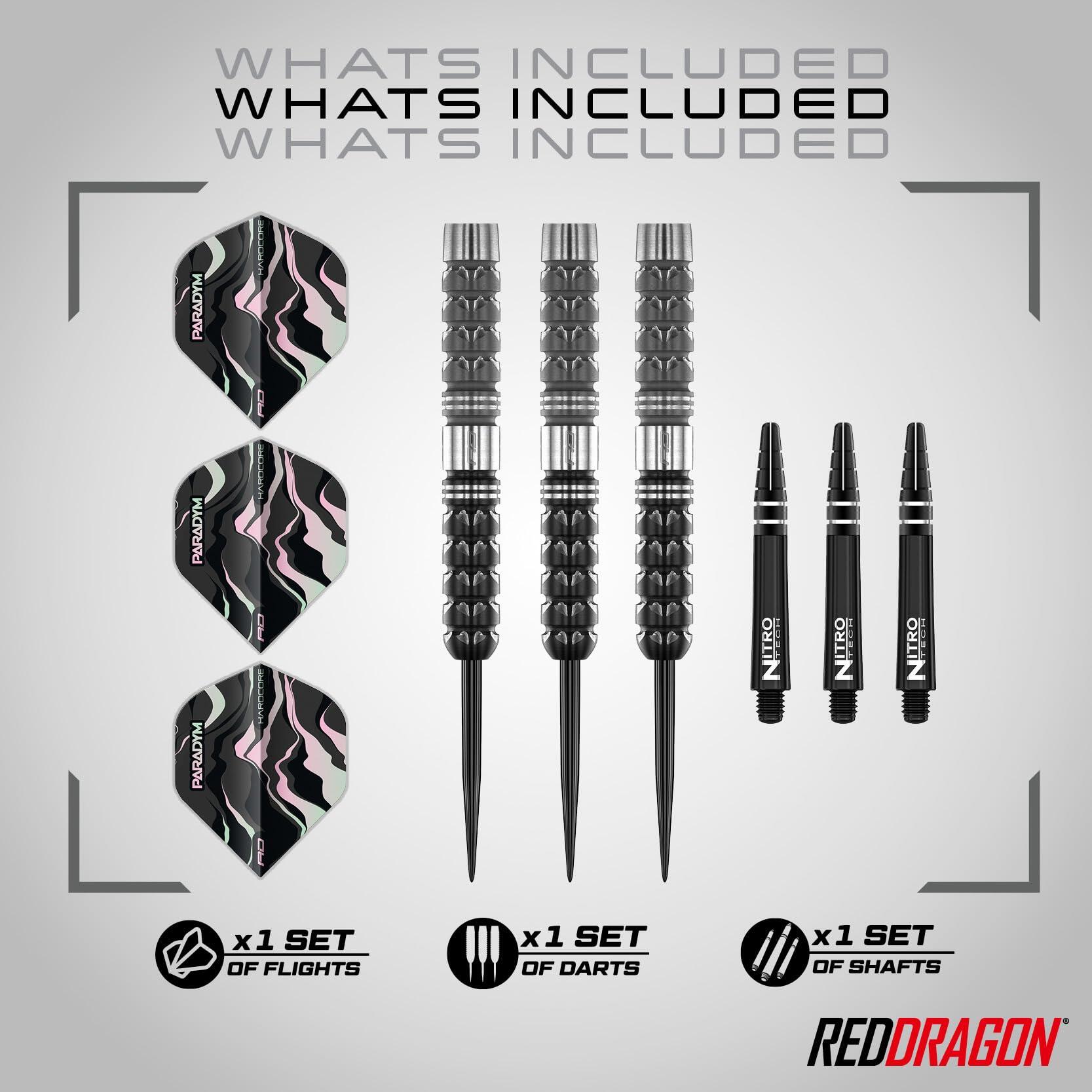 RED DRAGON - Paradym 23g - 90% Tungsten Professional Steel tip Darts Set 2/7