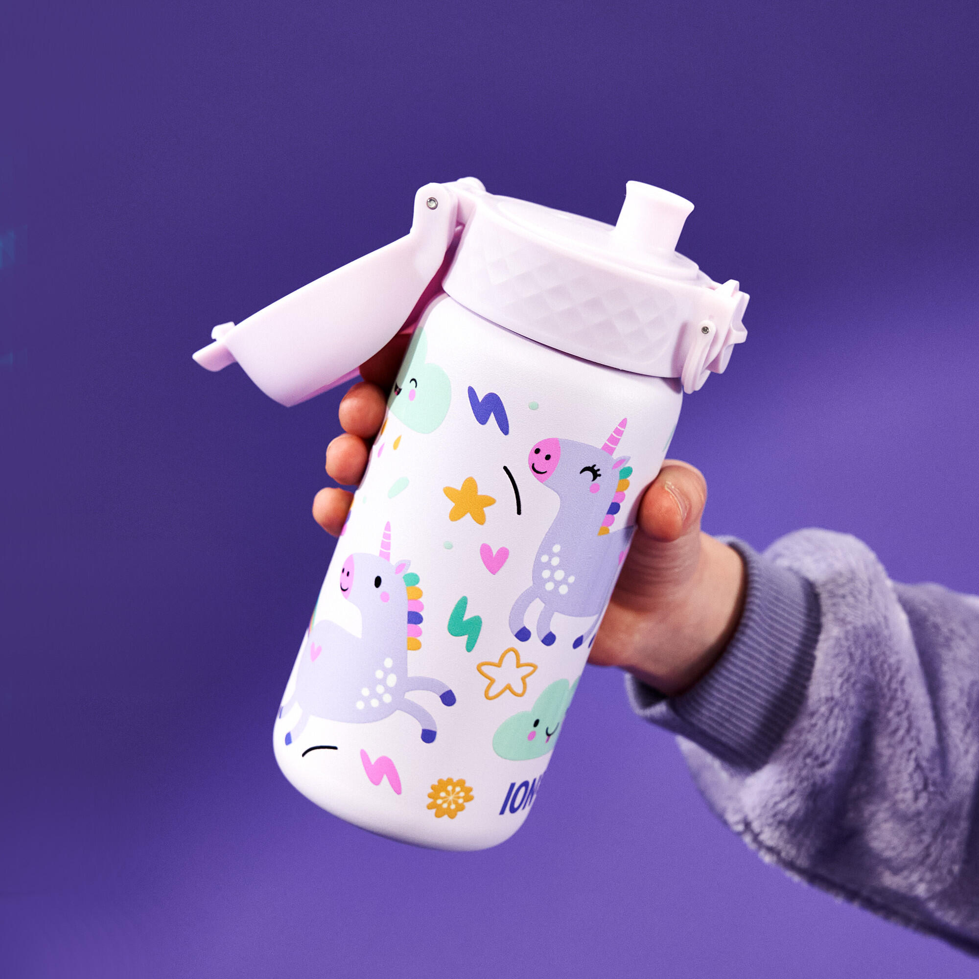 Termos dla dzieci ION8 320 ml - Jednorożce 3/8