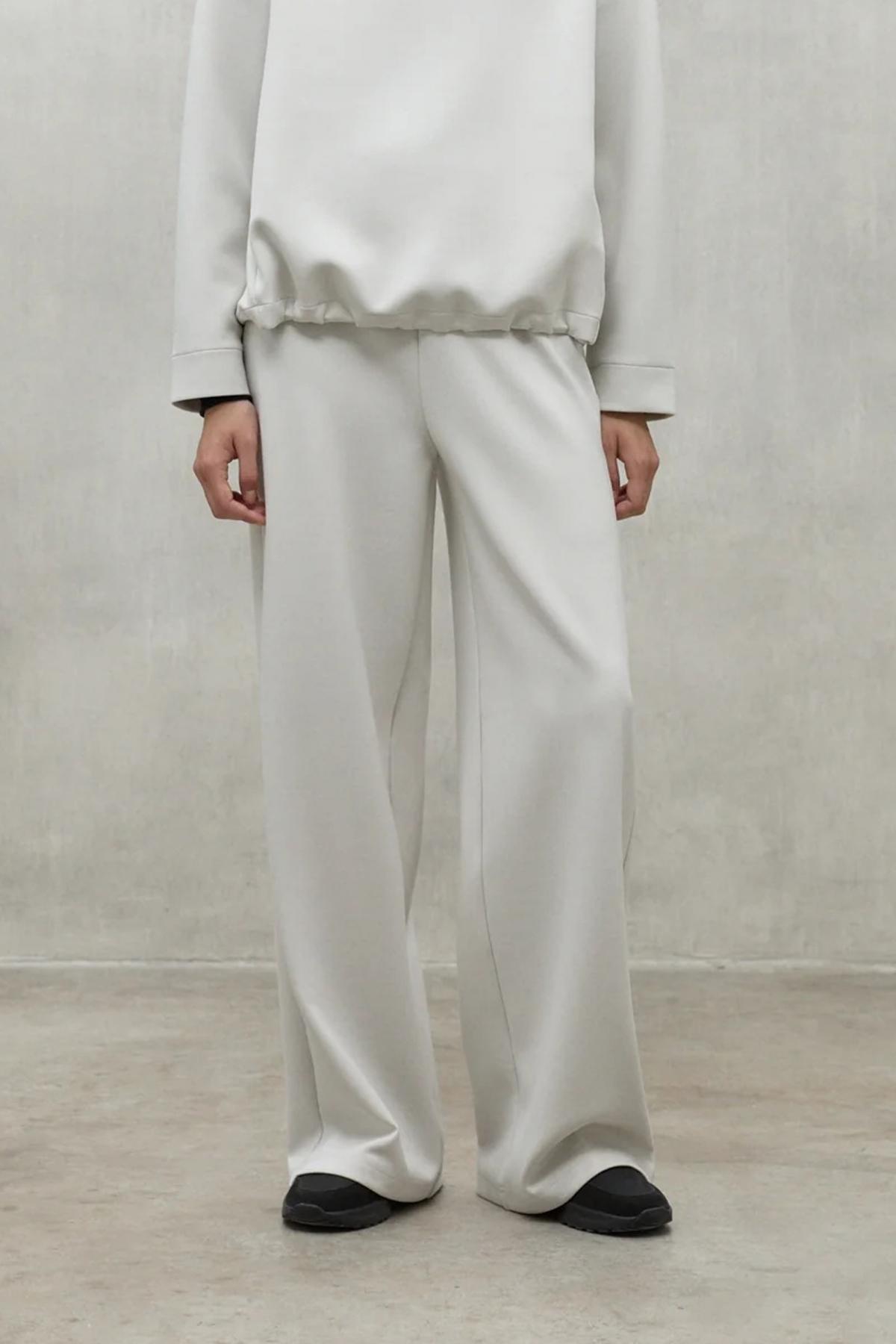 Broek Ecoalf Model Arda Kleur Wit 5/5
