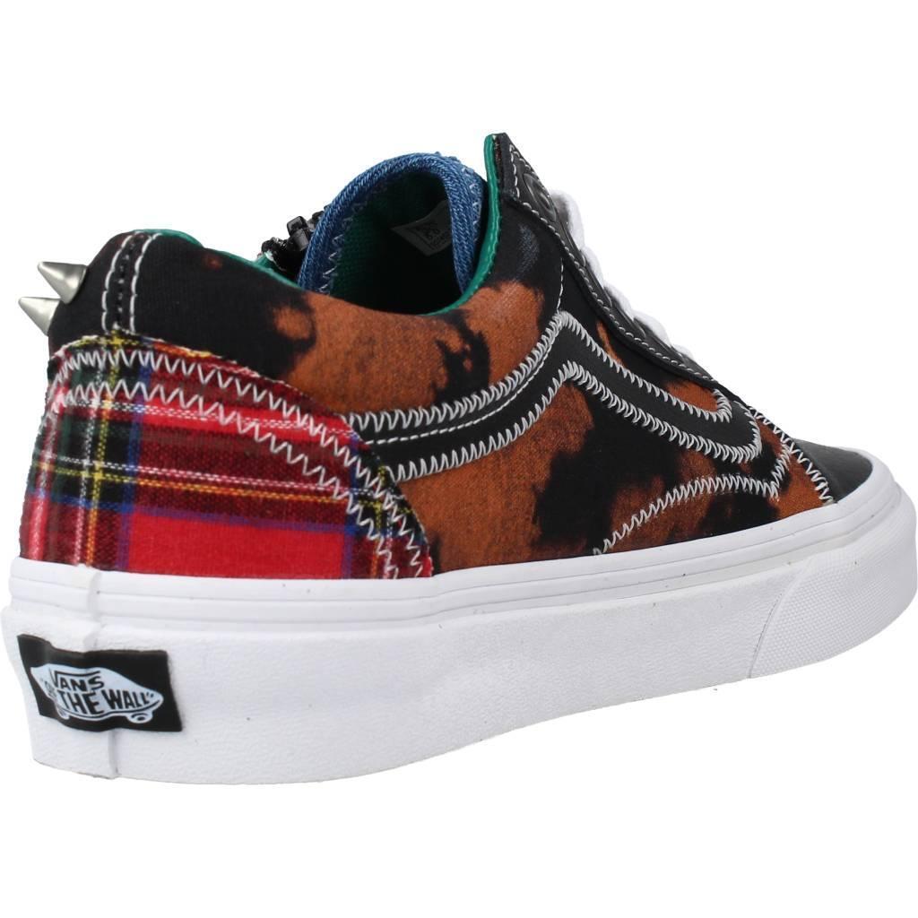 Baskets Vans Modèle Ua Old Skool Zip Couleur Imprimé Animalier 3/5
