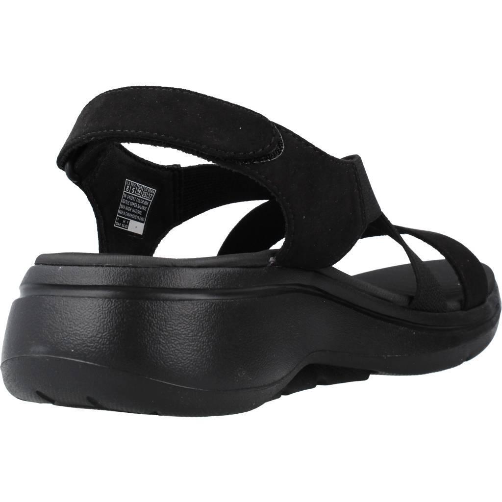 Sandales Skechers Modèle Go Walk Arch Fit Treasured Couleur Noir 3/5