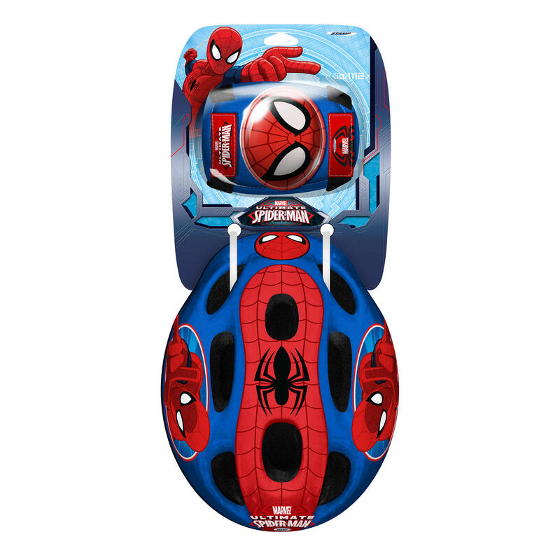 Casque et Protections Enfant Spider-Man Taille 53-56 cm