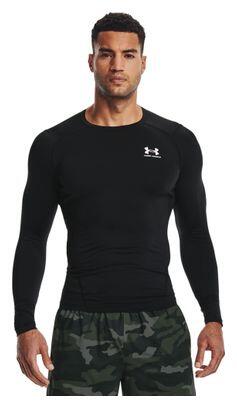Maillot Manches Longues de compression Under Armour Heatgear Armour Noir Homme 3/5