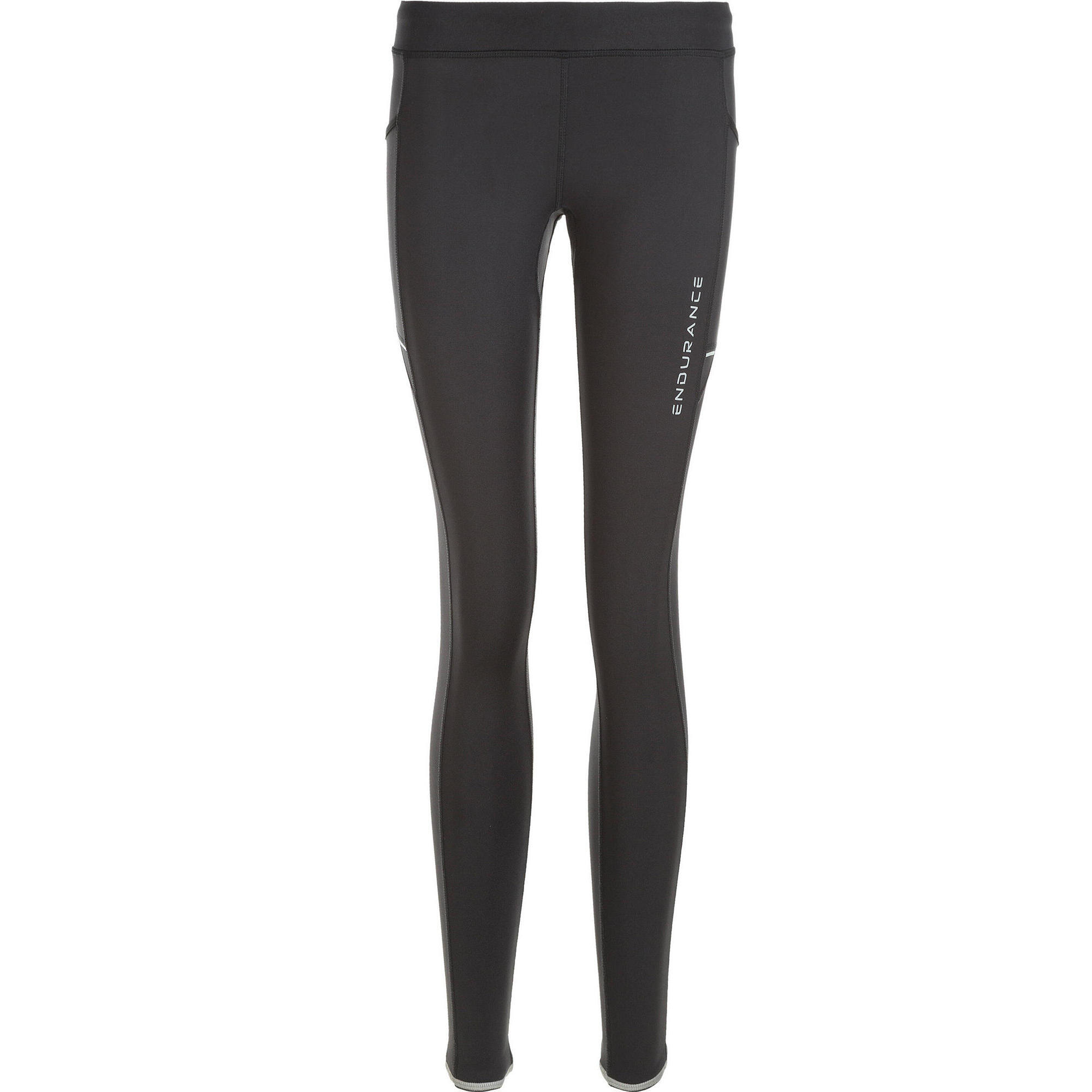 Endurance - Collants De Sport Energy Jr. - Collant De Running - Noir - 6 À 8 Ans - Decathlon
