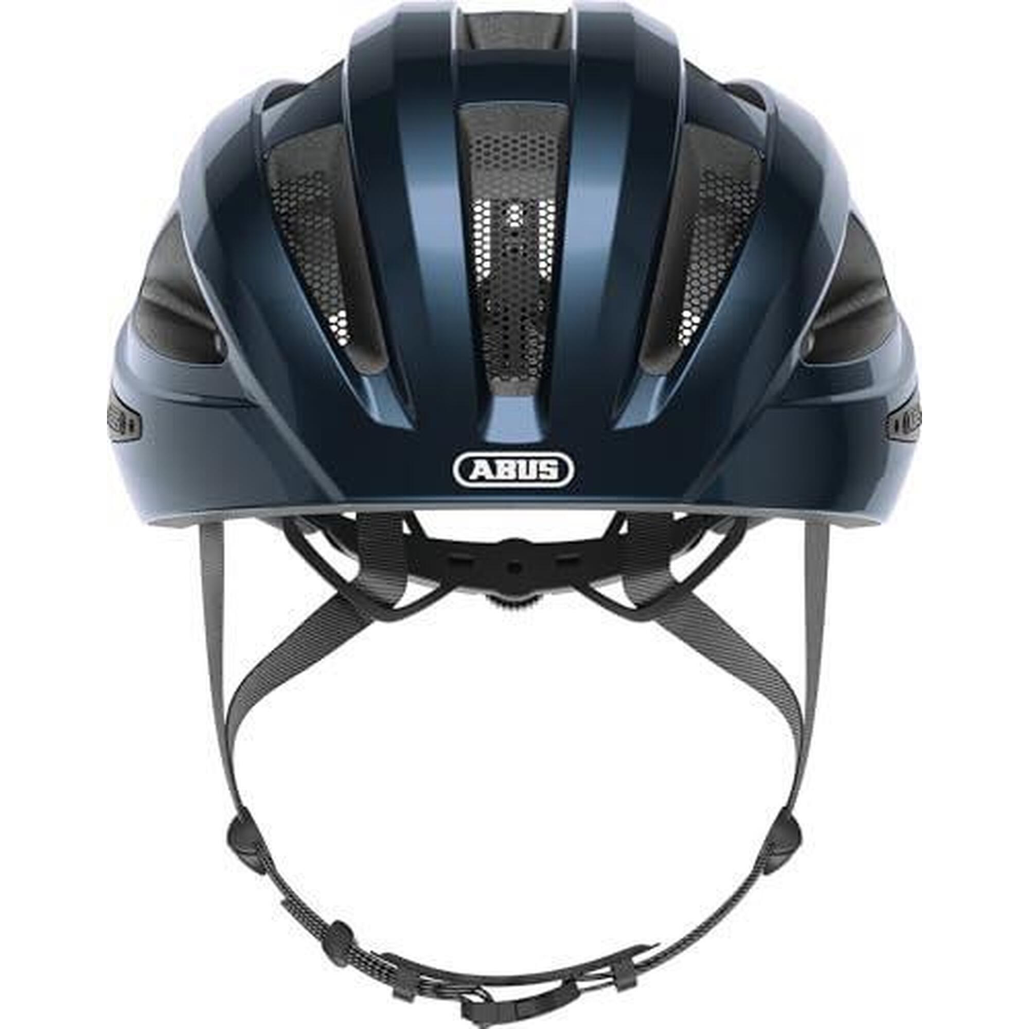 ABUS Wyścigowy kask rowerowy „Macator”, srebrny