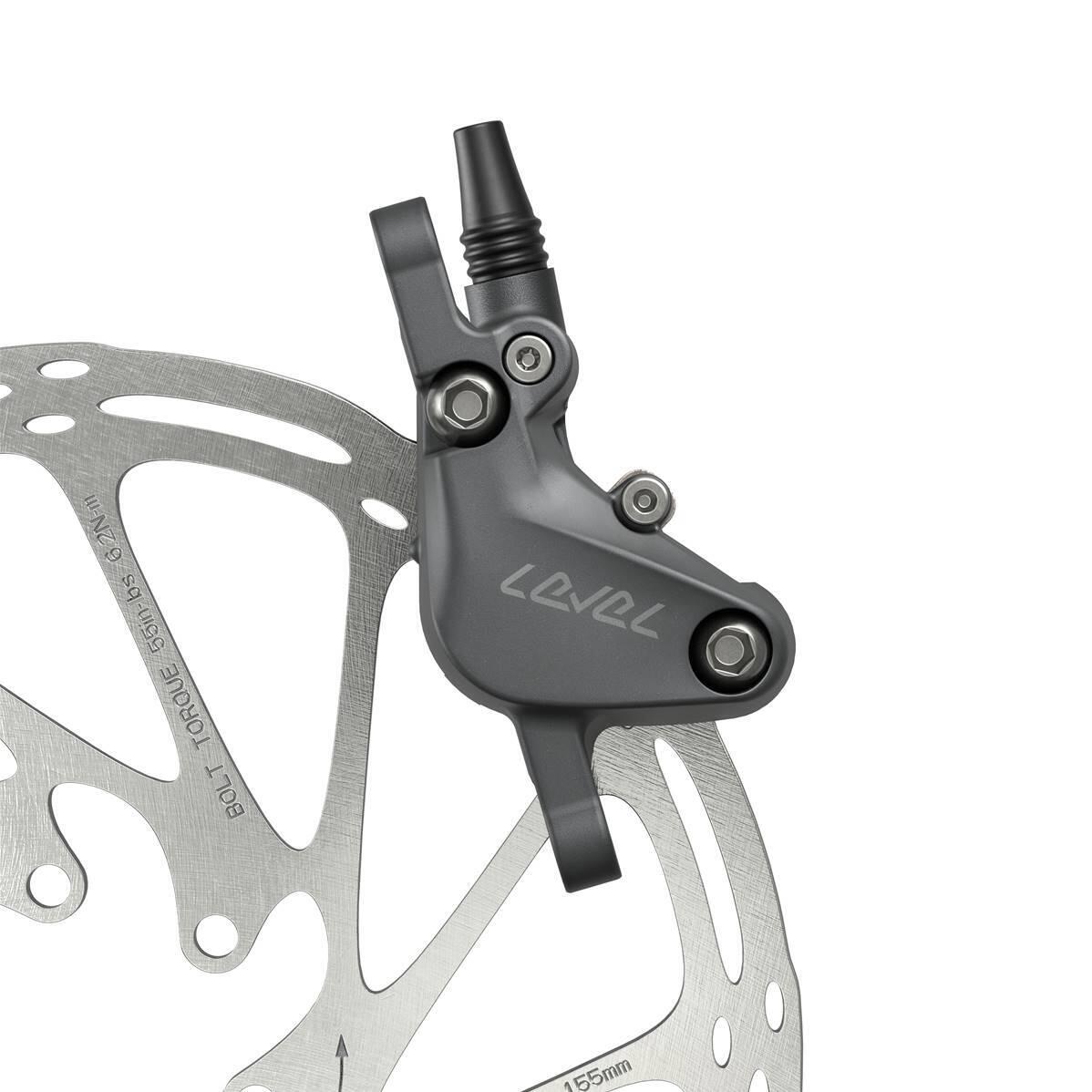 2-zuiger schijfremmen aluminium hendelslang Sram Level Bronze Stealth 6/6
