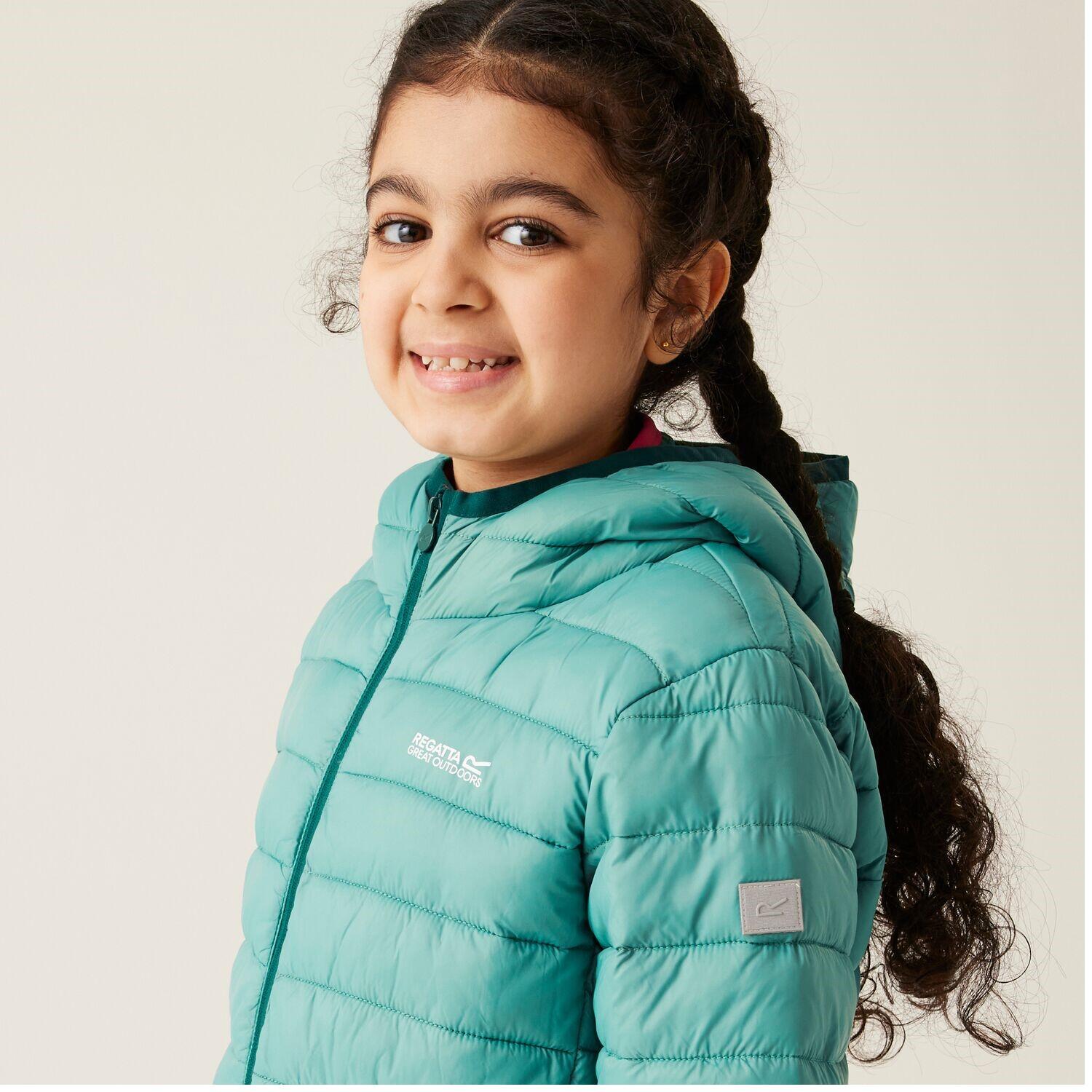 Regatta Marizion Baffle-Jacke mit Kapuze für Kinder 6/7