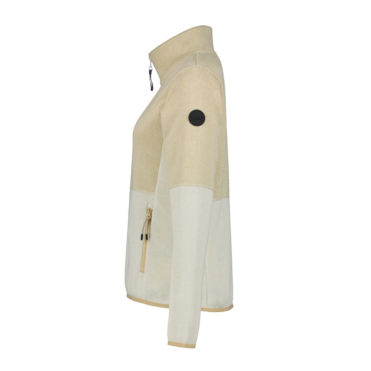 Icepeak Anahola Strickfleecejacke für Damen ohne Kapuze 5/6