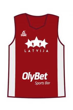 PEAK Basketballtrikot Lettland Unisex