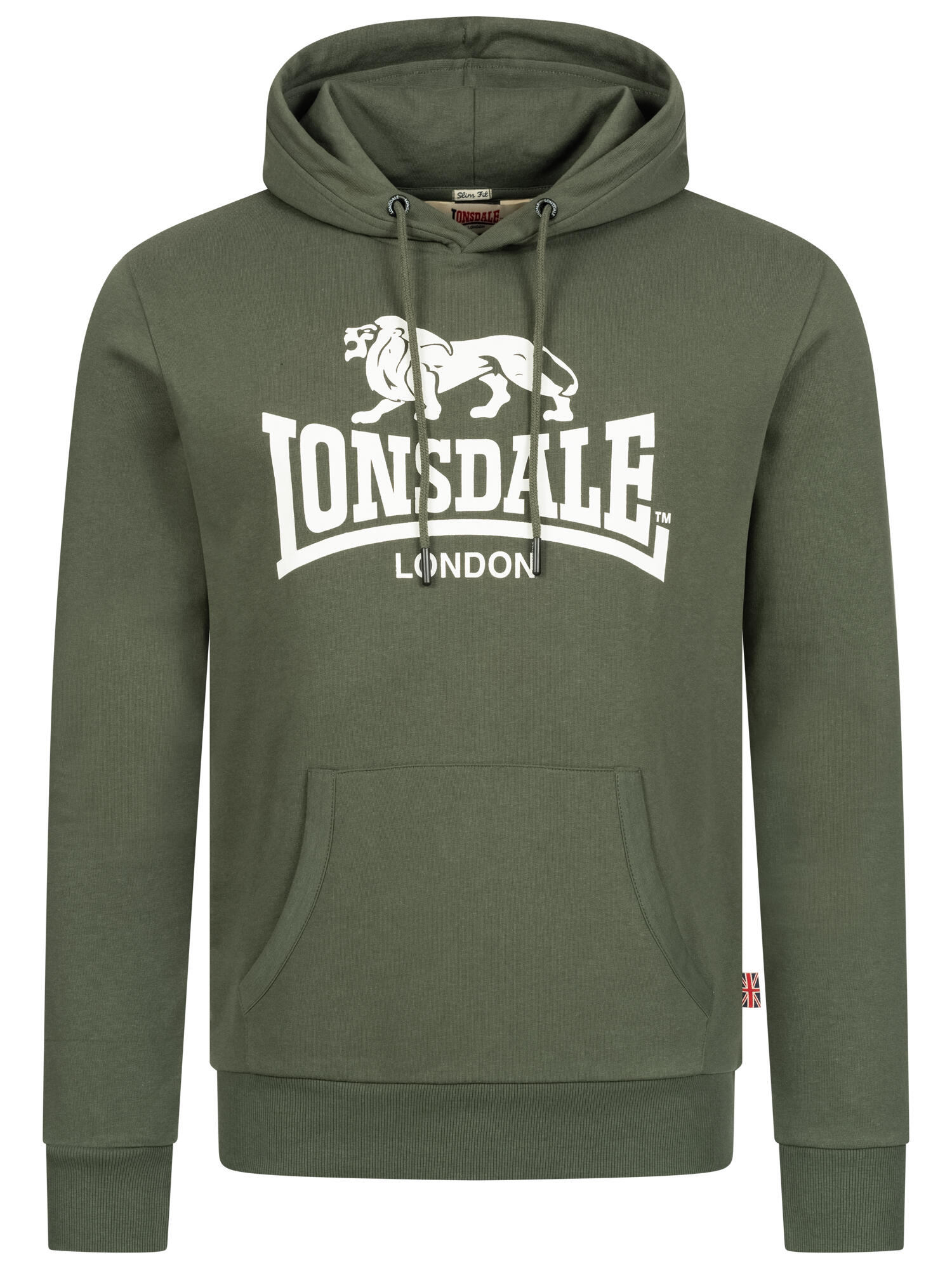 Felpa con cappuccio Lonsdale Fremington 2/6