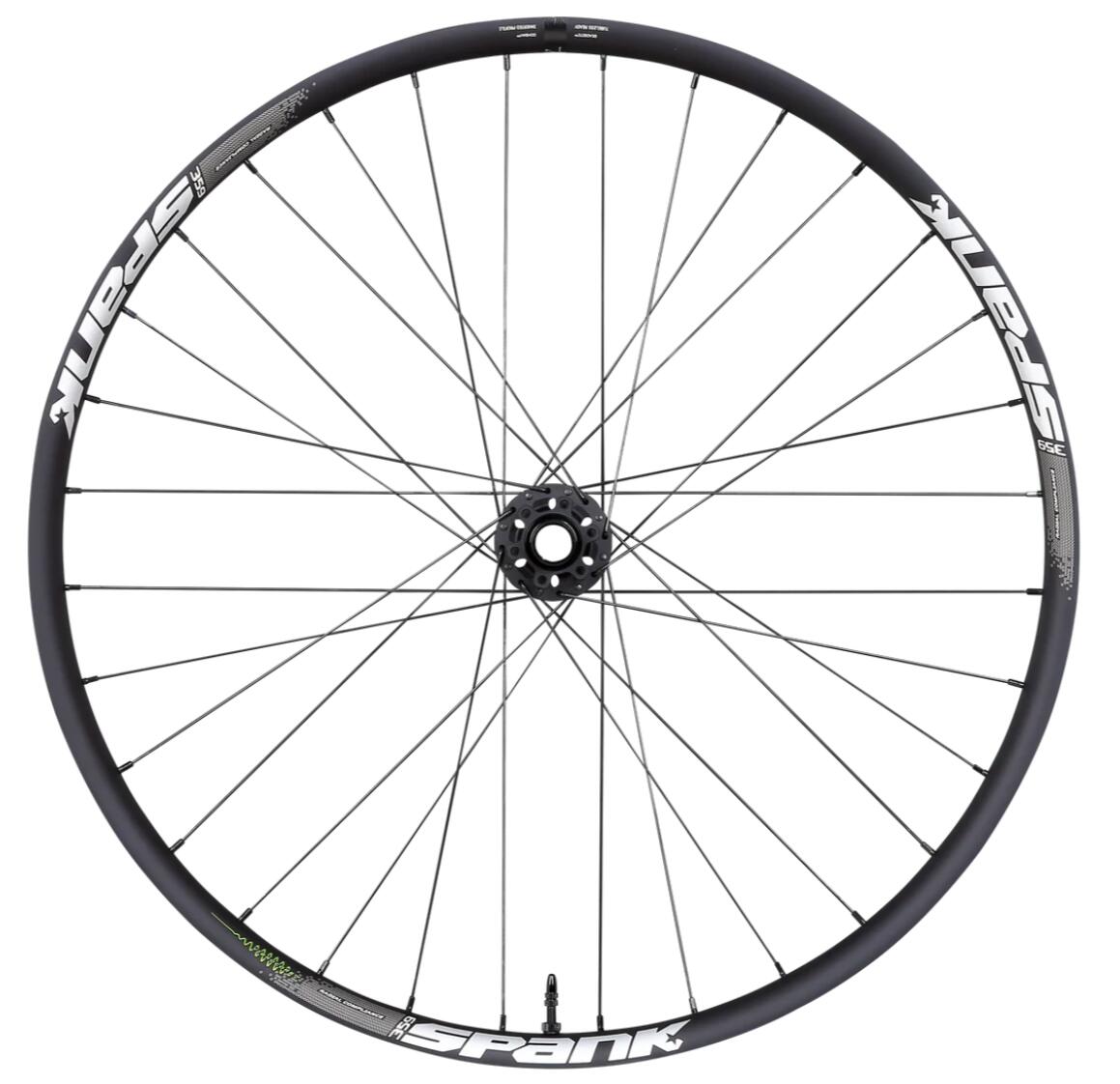Spank Hex 359 Vibrocore Front Wheel 29in 32H Black
