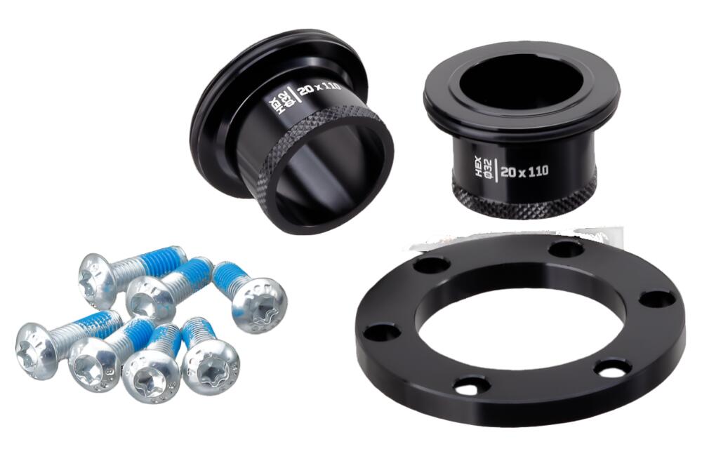 Spank Hex 32 Diameter Boost Front Hub 15x110 Conversion Kit