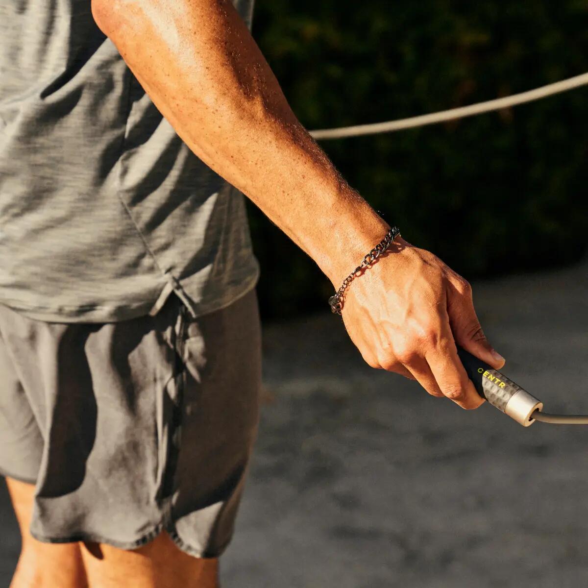 CJR Jump Rope – Corda ajustável para agilidade e firmeza 2/5