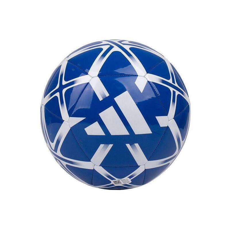 Mingie de fotbal Adidas Starlancer albastru cu alb, marimea 5