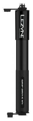 Lezyne grip drive hv handpomp 186mm (max 90 psi / 6.2 bar) zwart