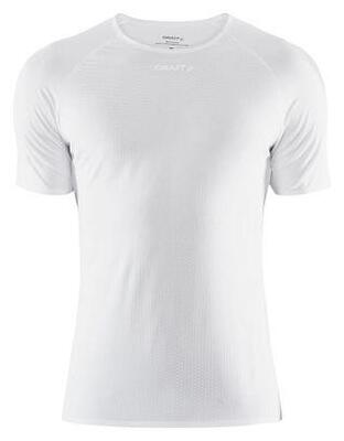 Craft pro dry nanoweight short sleeve jersey white men's